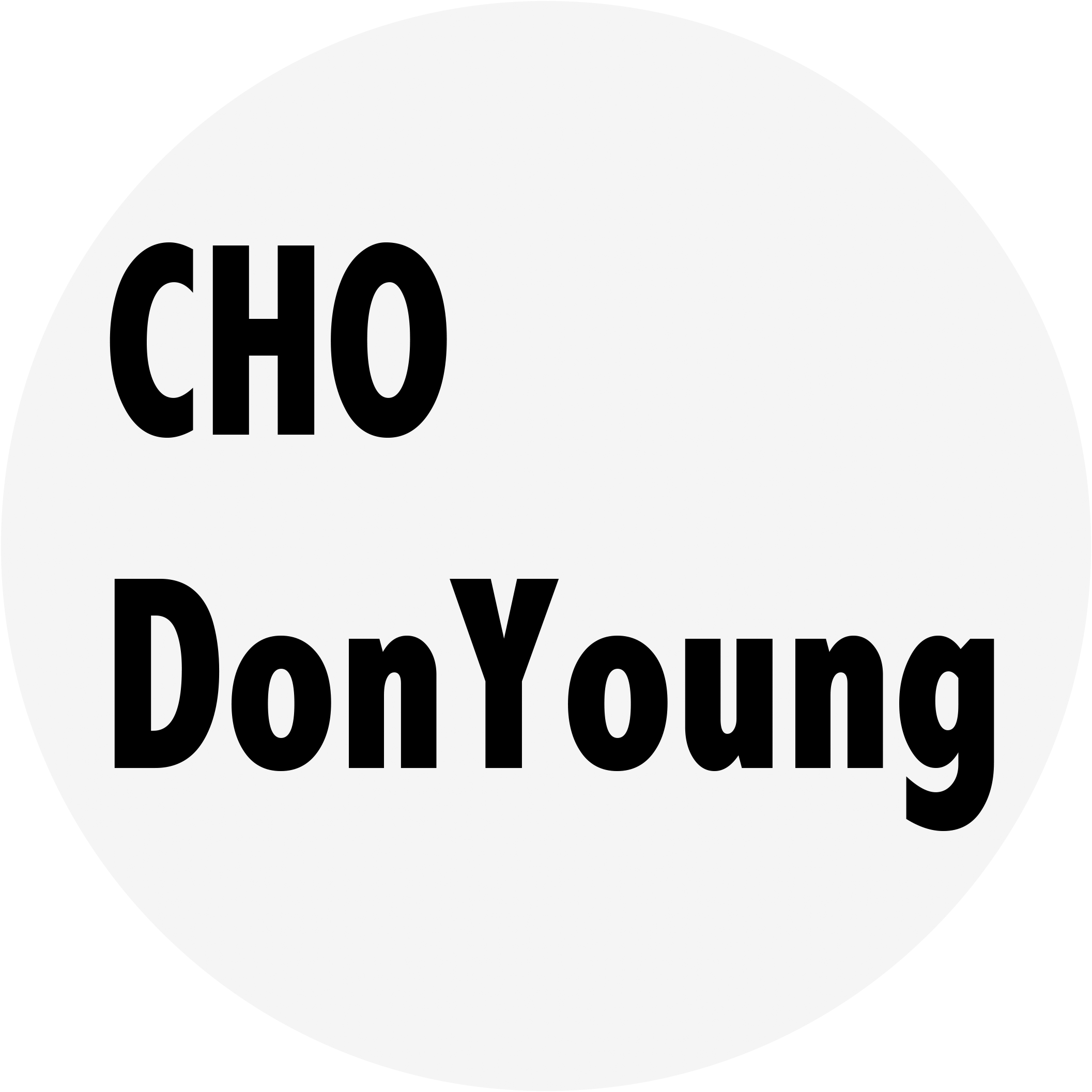 CHO Donyoung  – Artist